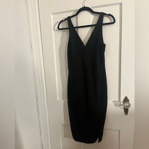 Lulu black knee length dress